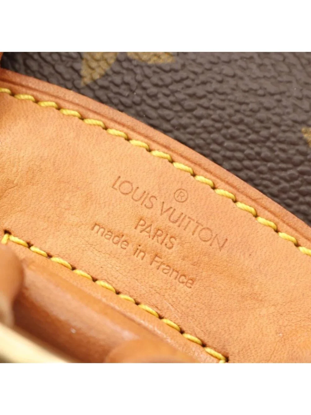 Louis Vuitton Backpack Mini Montsouris Monogram Canvas Leather